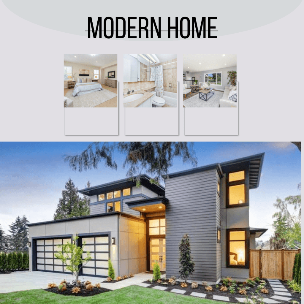 Modern home brosure minimalis instagram post